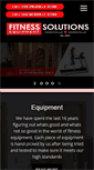 Mobile Screenshot of fitnesssolutionsinc.net